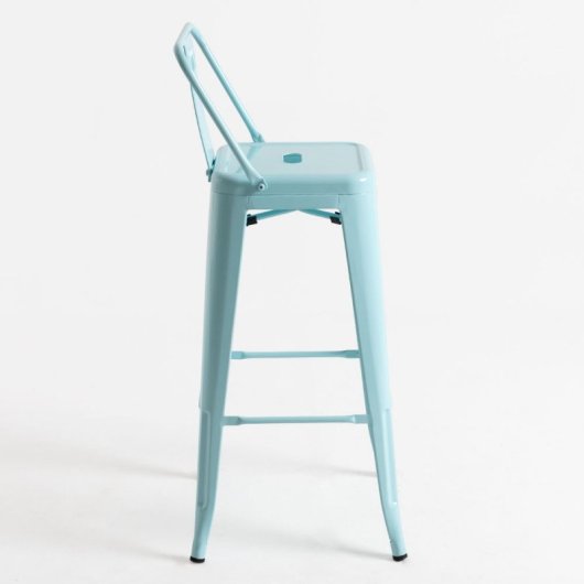 Packs Taburetes Altos - Pack 2 Taburetes Torix Respaldo - Azul cielo