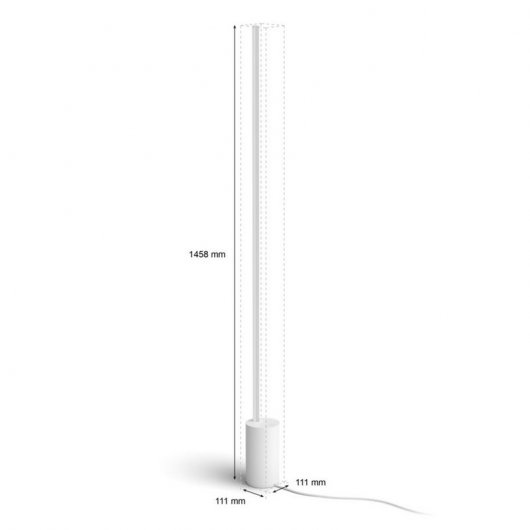 Philips Hue Gradient Signe Lámpara de Pie LED RGB Blanca