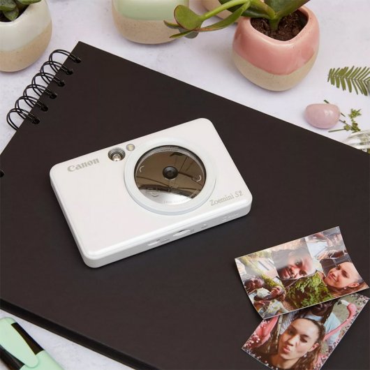 Canon Zoemini S2 Cámara Instantánea 8MP Bluetooth Blanco Perla