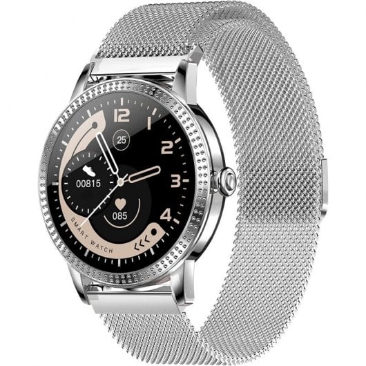 DCU Tecnologic Jewel Reloj Smartwatch Plata