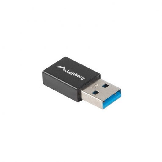 Lanberg Adaptador USB-C 3.1 Fêmea para USB-A 3.1 Macho Preto