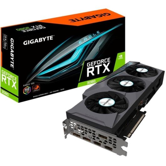 Carte Graphique Gigabyte GeForce RTX 3080 EAGLE 12GB GDDR6X