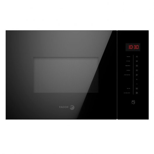 Fagor 3MWB-25BTCGN Microondas Integrable con Grill 25L 900W Negro