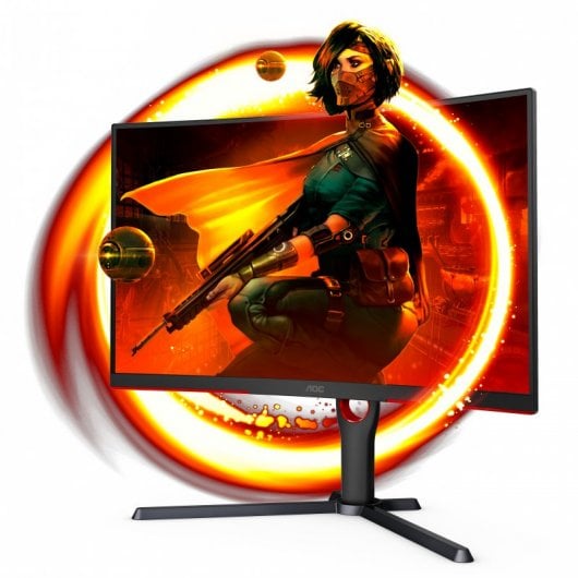 AOC CQ27G3SU/BK 27" LED QHD 165Hz G-Sync Compatible Curva Reacondicionado