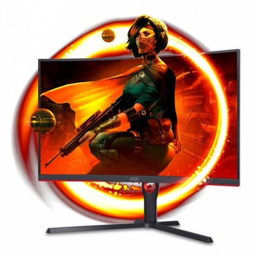 AOC CQ32G3SU/BK 31.5" LED QHD 165Hz G-Sync Compatible Curva Reacondicionado