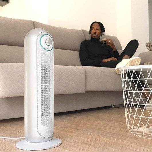 Calefator elétrico Cecotec ReadyWarm 10050 Top Ceramic Pro 2200W oscilação silencioso