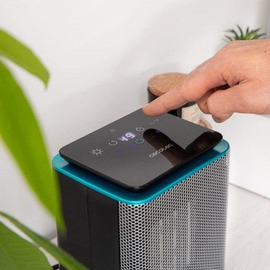 Calefator Cecotec Ready Warm 6190 Ceramic Rotate Smart 1500W LED Oscilante