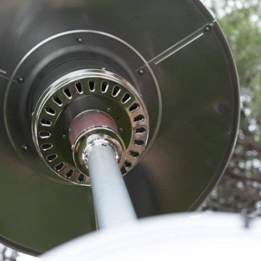 Estufa de Exterior a Gás Cecotec ReadyWarm 8800 Microclimate 14.000W em Aço Inoxidável