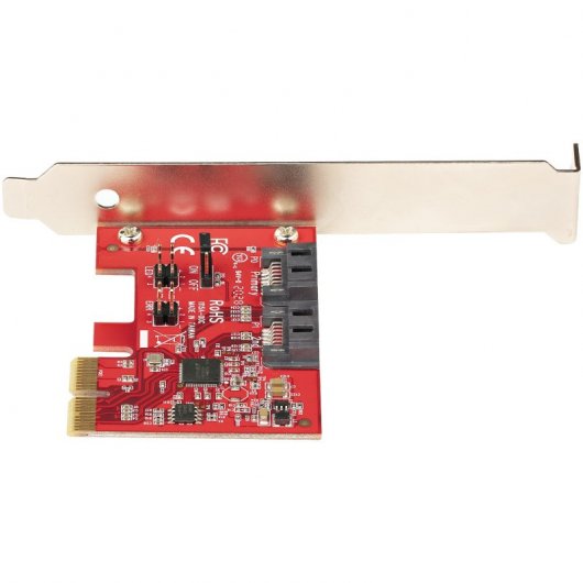 StarTech Tarjeta PCIe a 2 Puertos SATA