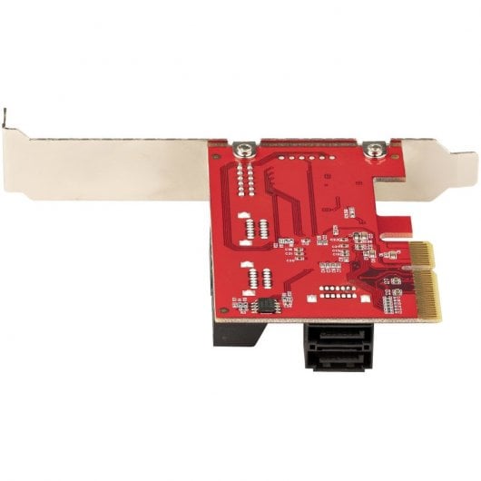 StarTech.com Scheda PCI Express 3.0 a SATA - Scheda di Espansione PCIe SATA a 6 porte - 6 Gbps - Staffa a Profilo Basso - Connettori SATA Sovrapposti - ASM1166 Non-Raid - Adattatore da PCI Express a SATA