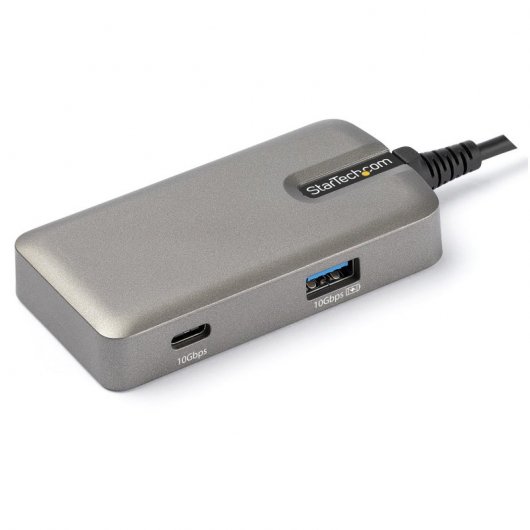 StarTech.com DKT31CHPD3 laptop-dockingstation & portreplikator Kabelgebunden USB 3.2 Gen 2 (3.1 Gen 2) Type-C Grau