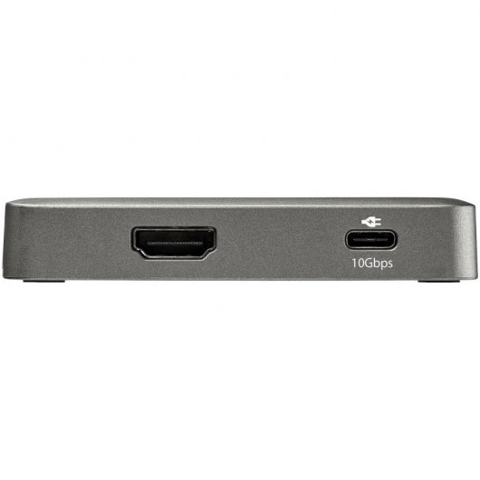 StarTech.com DKT31CHPD3 laptop-dockingstation & portreplikator Kabelgebunden USB 3.2 Gen 2 (3.1 Gen 2) Type-C Grau