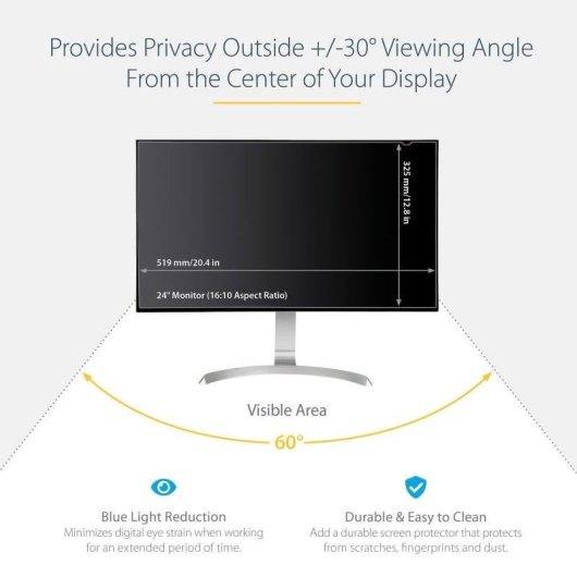 Filtro de Privacidade para Monitor 24" 16:10 StarTech