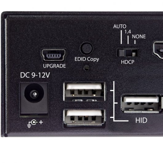 StarTech Switch KVM 2 Puertos HDMI 4K con Hub USB