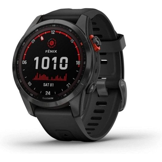 Garmin Fénix 7S Solar Reloj Smartwatch 42mm Gris/Negro