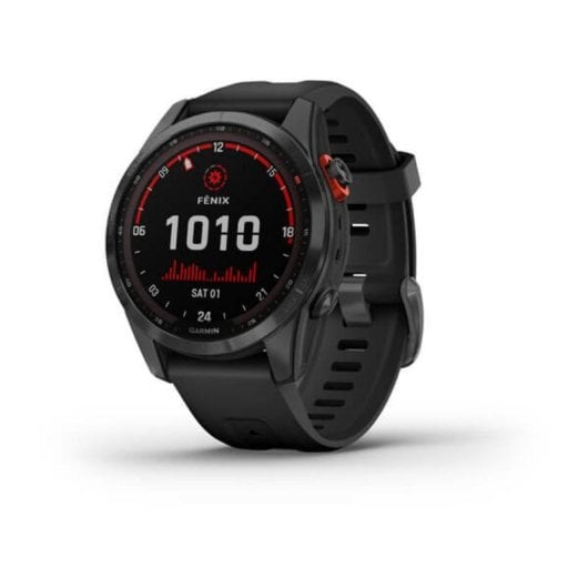 Garmin Fénix 7S Solar Reloj Smartwatch 42mm Gris/Negro