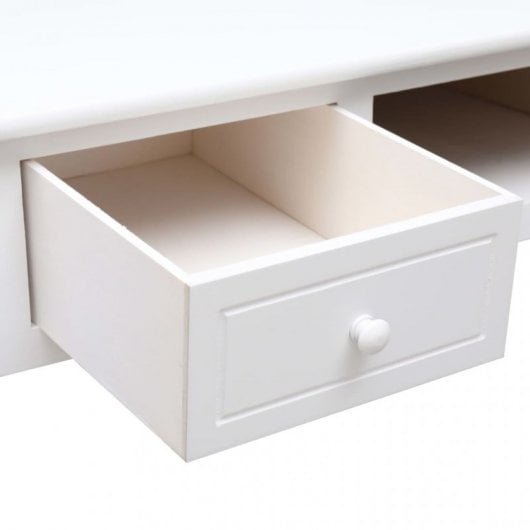 Bureau en bois blanc VidaXL