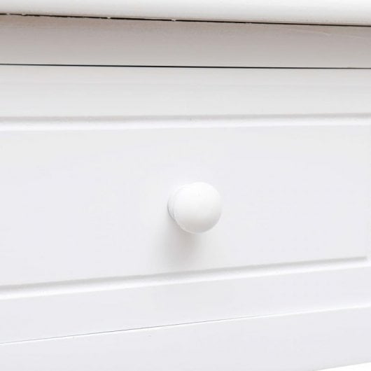 Bureau en bois blanc VidaXL