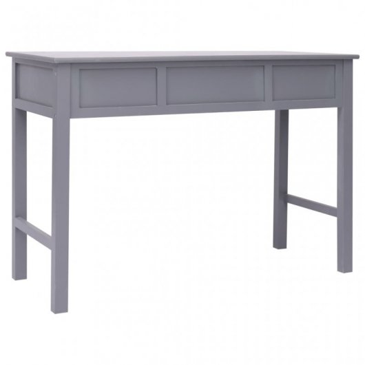Scrivania in legno grigio VidaXL