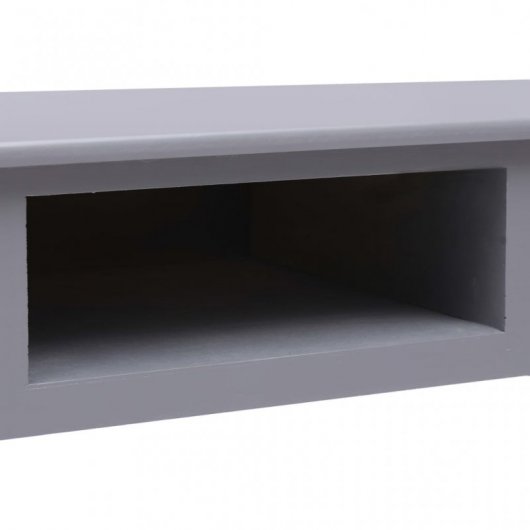 Scrivania in legno grigio VidaXL