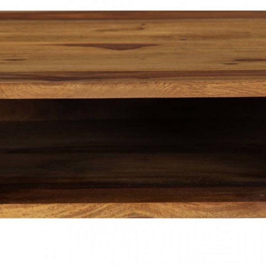 Scrivania VidaXL in legno massello di sheesham