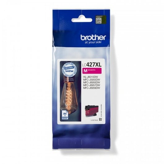 Cartucho de Tinta Brother LC-427XL Magenta Alta Capacidad