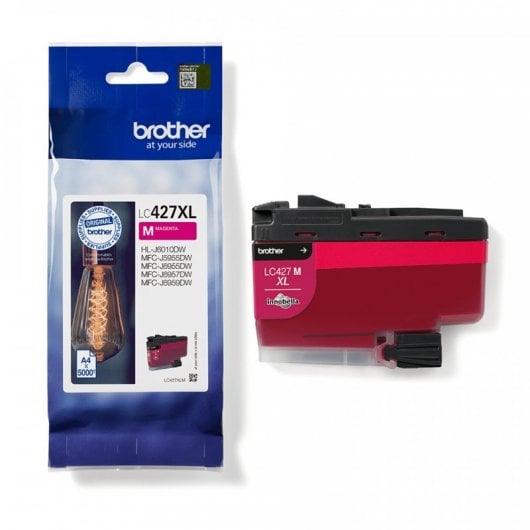 Cartucho de Tinta Brother LC-427XL Magenta Alta Capacidad