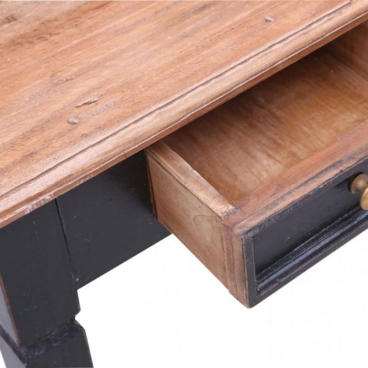 VidaXL Escritorio con Cajones de Madera Maciza Reciclada