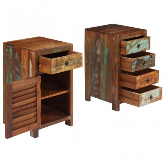 VidaXL Escritorio de Madera Reciclada