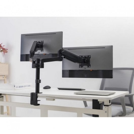 Equip Soporte de Mesa para 2 Pantallas 17"-32" VESA 100x100 Máx 18Kg