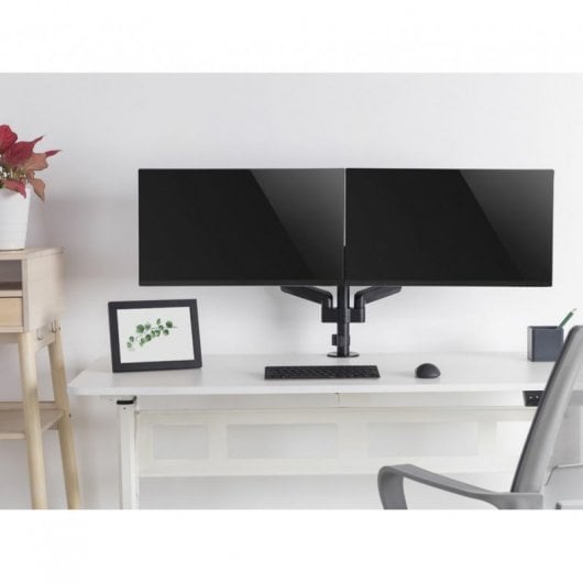 Equip Soporte de Mesa para 2 Pantallas 17"-32" VESA 100x100 Máx 18Kg