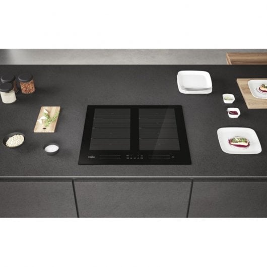 Haier I-Move Series 6 HA2MTSJ68MC Noir Intégré 59 cm Plaque avec zone à induction 4 zone(s)