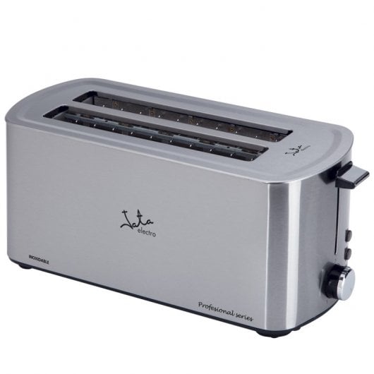 Jata TT1046 Tostadora 2 Ranuras 1400W Acero Inoxidable