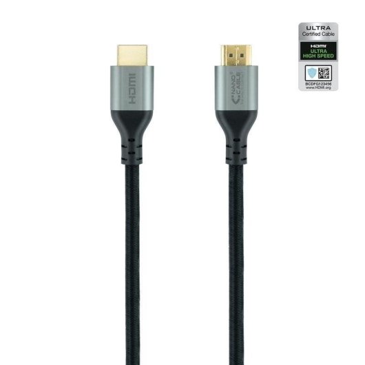 Cable HDMI 2.1 Nanocable 2m Negro Ultra High Speed