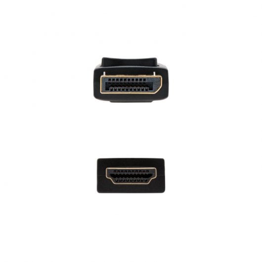 Nanocable Cable Conversor Displayport a HDMI Macho/Macho 1.5m Negro