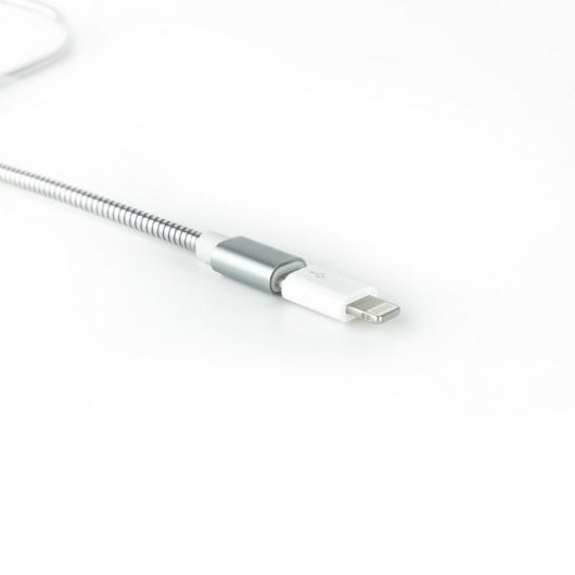 Cavo Nano Adattatore Lightning a Micro USB Bianco