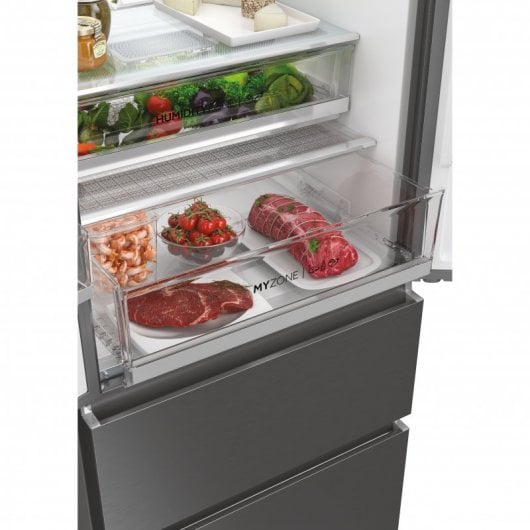 Haier HFW7720EWMP MultiDoor FD Frigorífico Combi E Inox