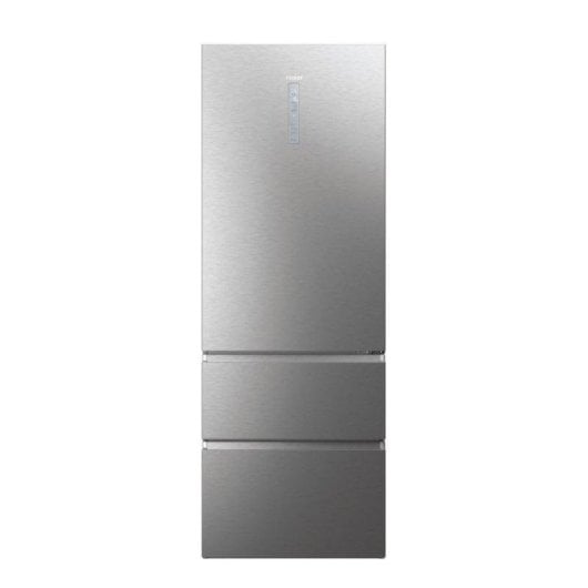 Frigorífico Combi Haier HTW7720ENMP No Frost 201cm 483L E Inox WiFi