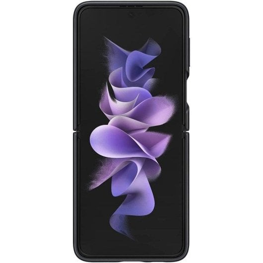 Funda para mobile Samsung EF-VF711 Cover case Cuir Noir antichoc pour Galaxy Z Flip3 5G