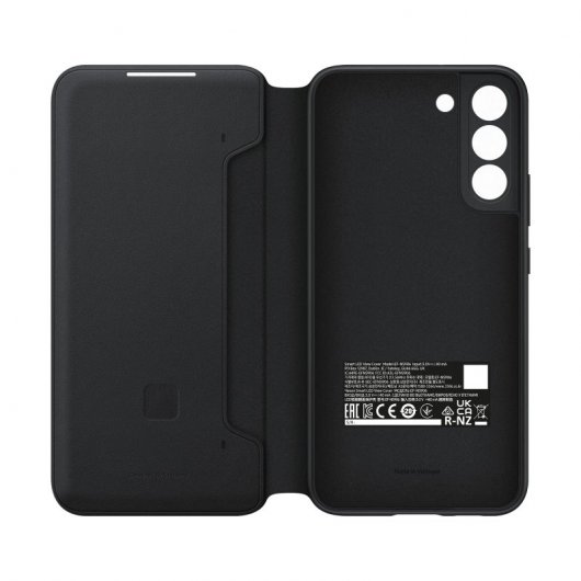 Samsung Smart LED View Cover Funda Inteligente Negra para Galaxy S22 Plus