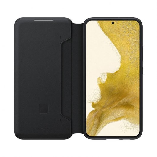 Samsung Smart LED View Cover Funda Inteligente Negra para Galaxy S22 Plus