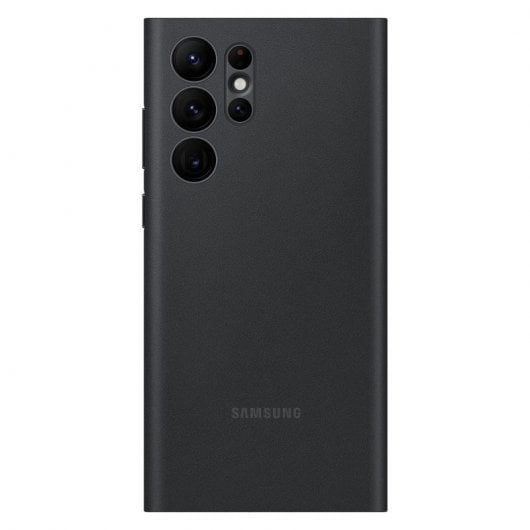Samsung Smart LED View Cover Funda Inteligente Negra para Galaxy S22 Ultra