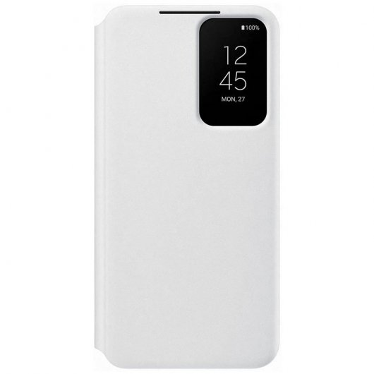 Samsung Smart Clear View Cover Funda Blanca para Galaxy S22