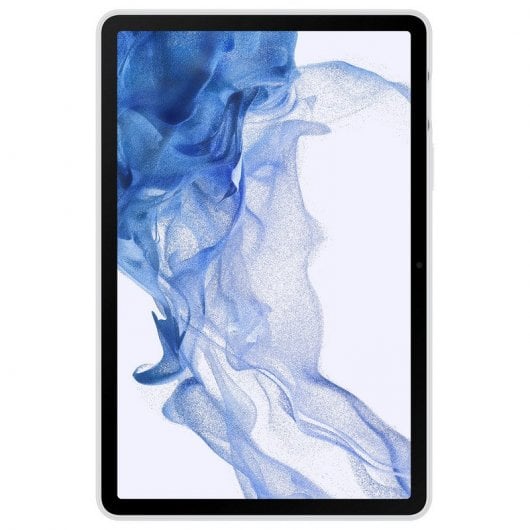 Samsung Strap Cover Funda de Silicona Blanca con Correa para Galaxy Tab S7/S8