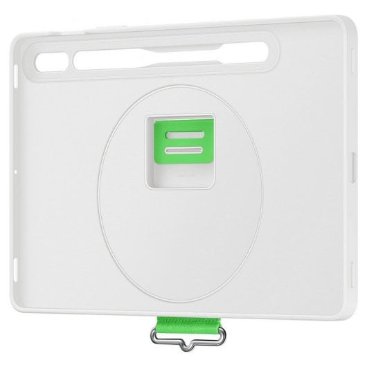 Samsung Strap Cover Funda de Silicona Blanca con Correa para Galaxy Tab S7/S8