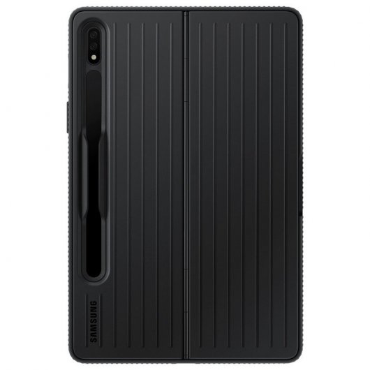 Samsung Protective Standing Cover Funda Negra para Galaxy Tab S8