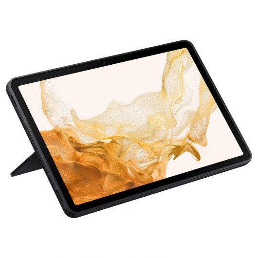 Samsung Protective Standing Cover Funda Negra para Galaxy Tab S8