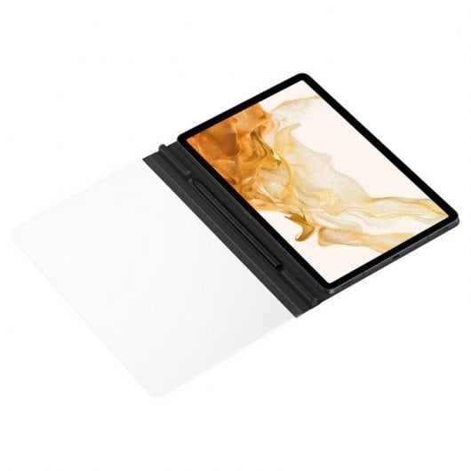 Samsung Note View Cover Capa para Galaxy Tab S7/S8 Preta
