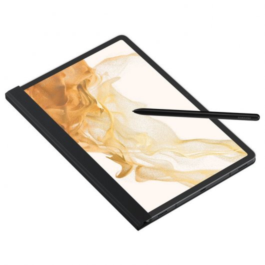 Samsung Note View Cover Capa para Galaxy Tab S7/S8 Preta