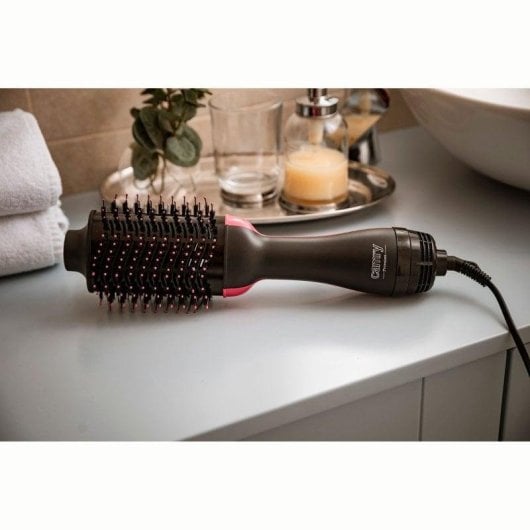 Brosse Soufflante Camry CR 2025 1800W 3 Températures Cheveux Fins et Épais Noir